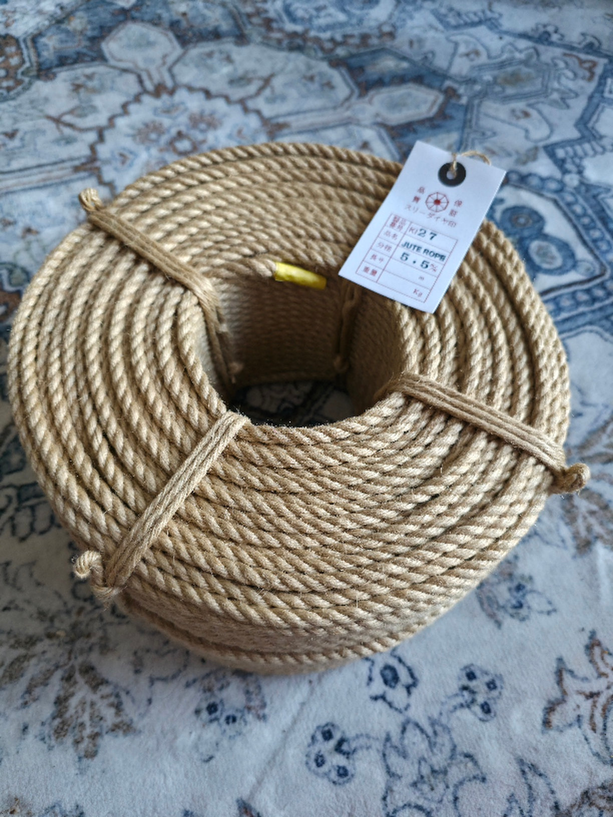 KOUMANAWA SHINZEN JBO free Jute Spool for Shibari Kinbaku Rope Bondage