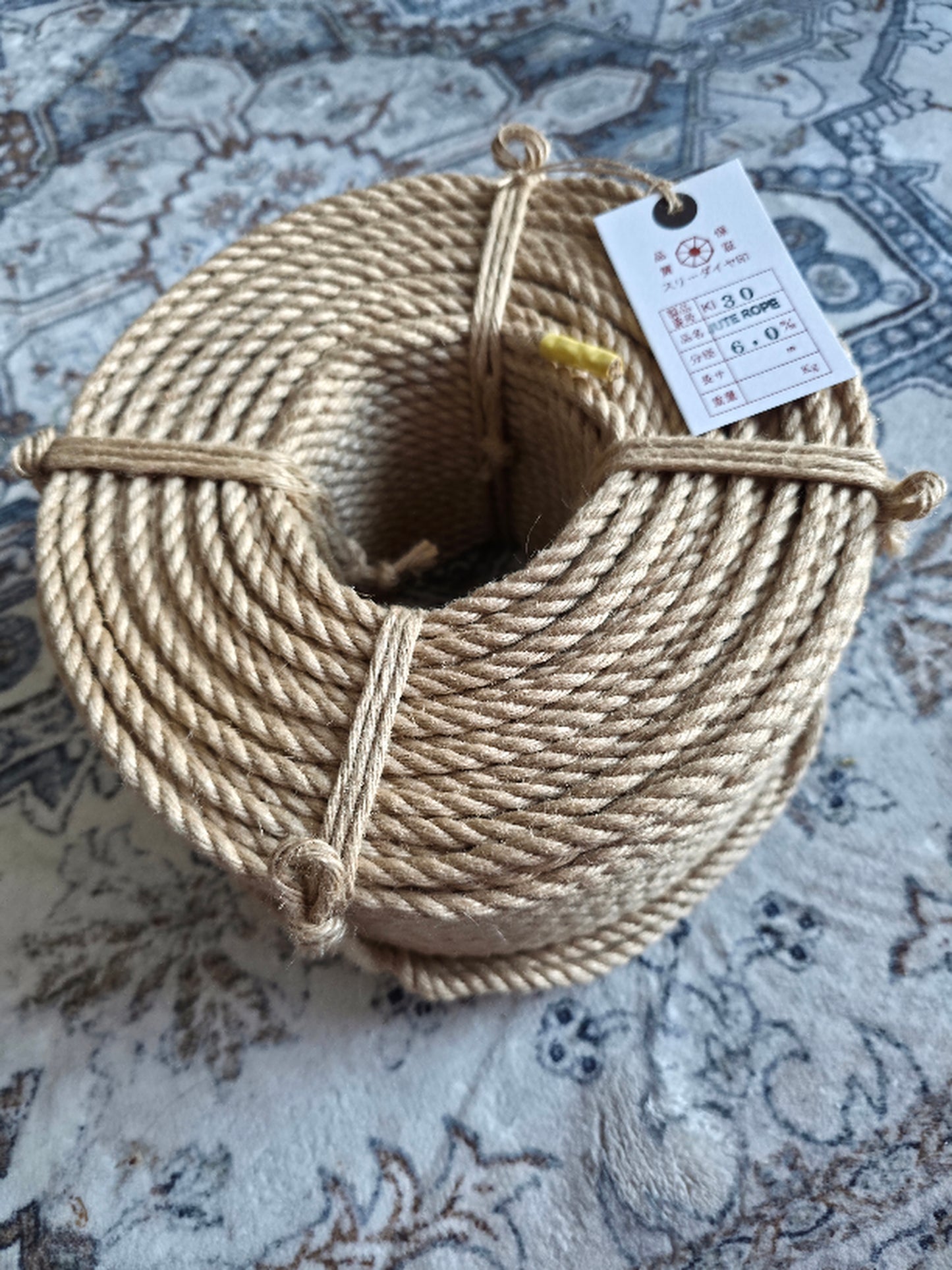 KOUMANAWA SHINZEN JBO free Jute Spool for Shibari Kinbaku Rope Bondage