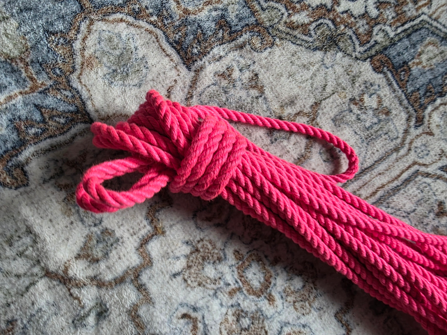 Langman POSH Spun Polyester Hemplike Rope for Shibari Bondage
