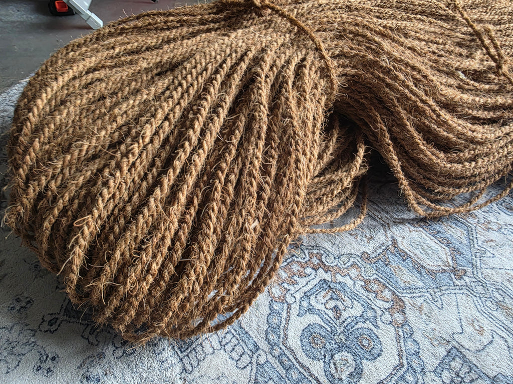 All Natural Coconut Rope by the Meter