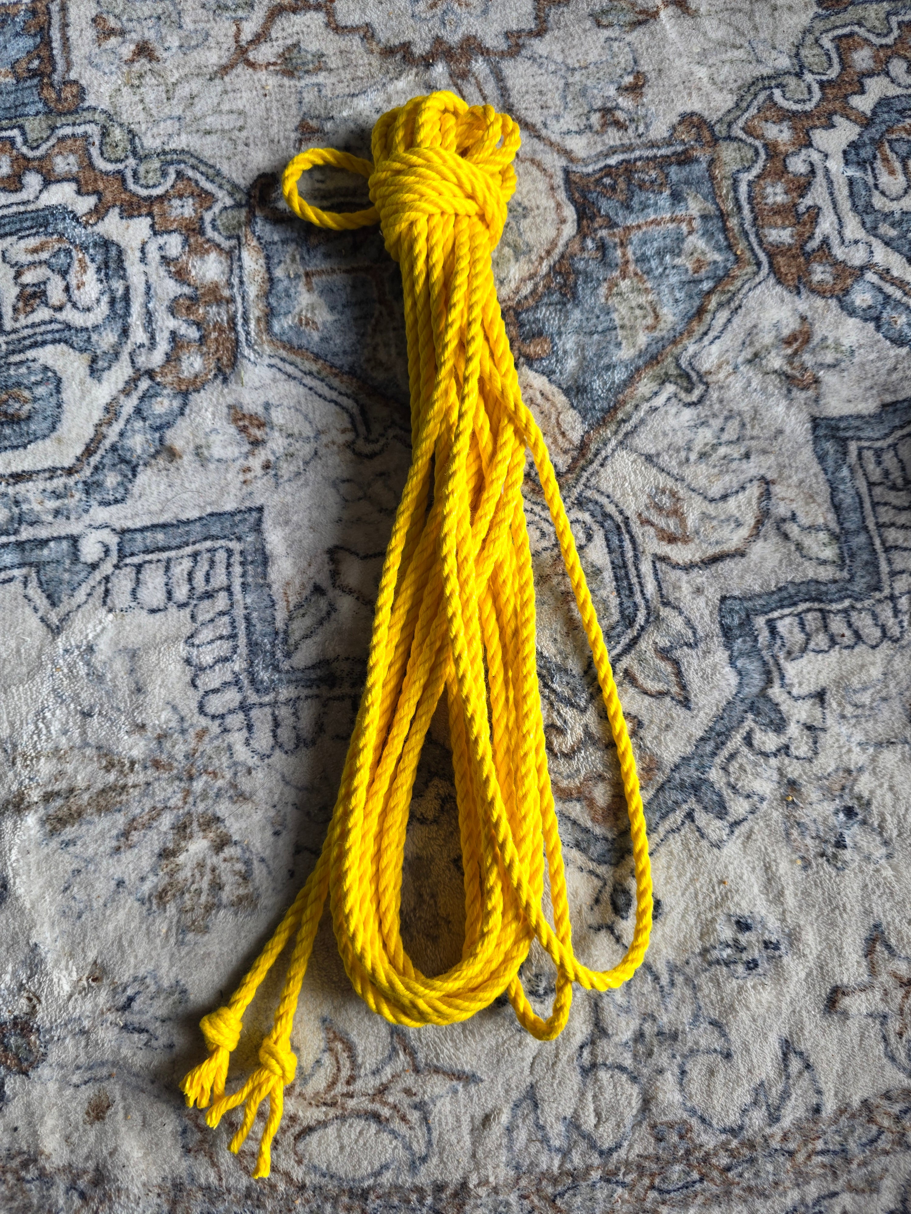 Langman POSH Spun Polyester Hemplike Rope for Shibari Bondage