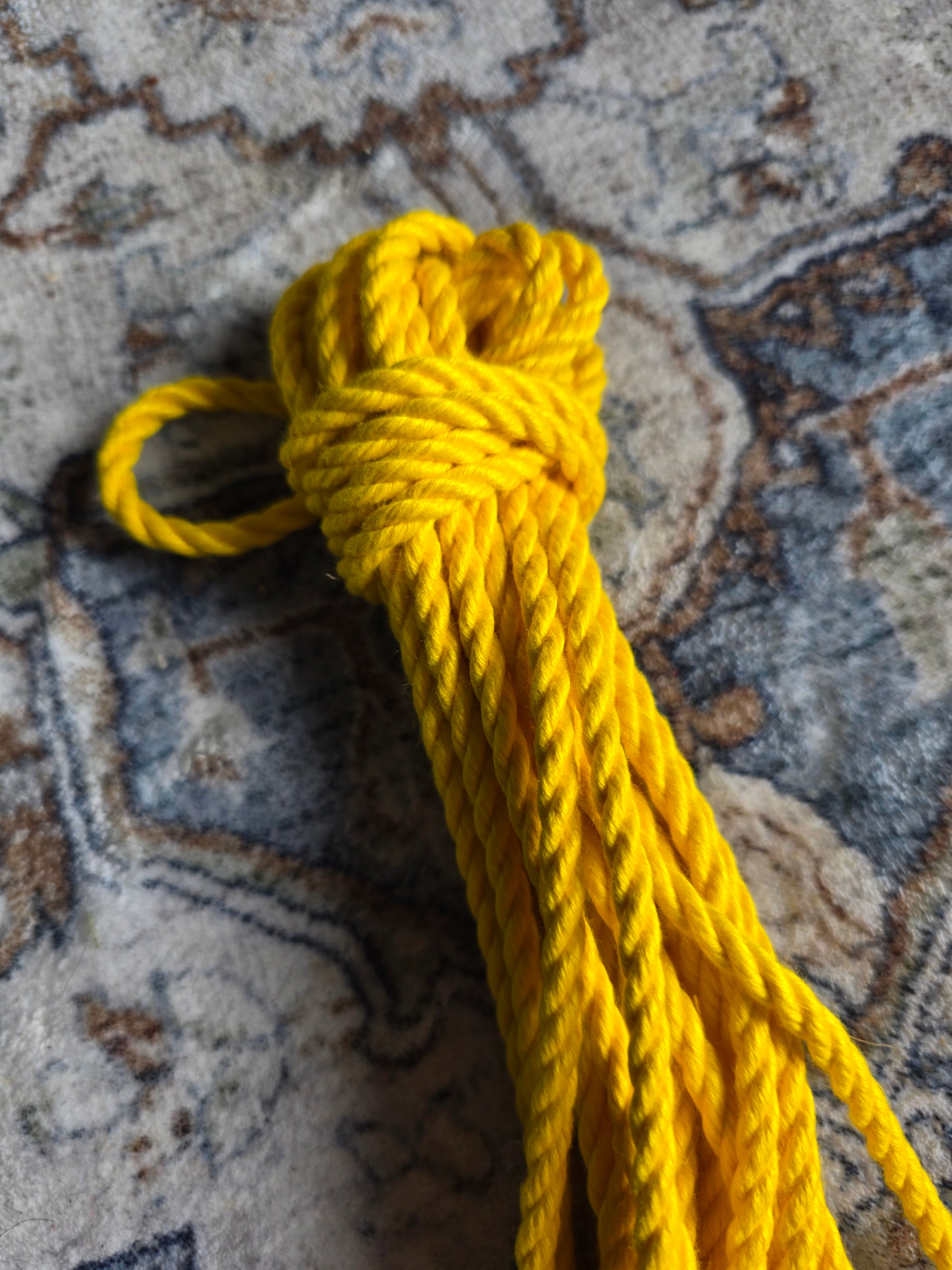 Langman POSH Spun Polyester Hemplike Rope for Shibari Bondage